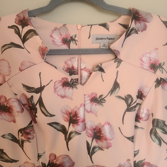 Pink Floral Dress - Picture 2 of 2